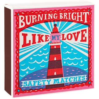 BURNING BRIGHT LUXURY SAFETY MATCHES - DYKE & DEAN