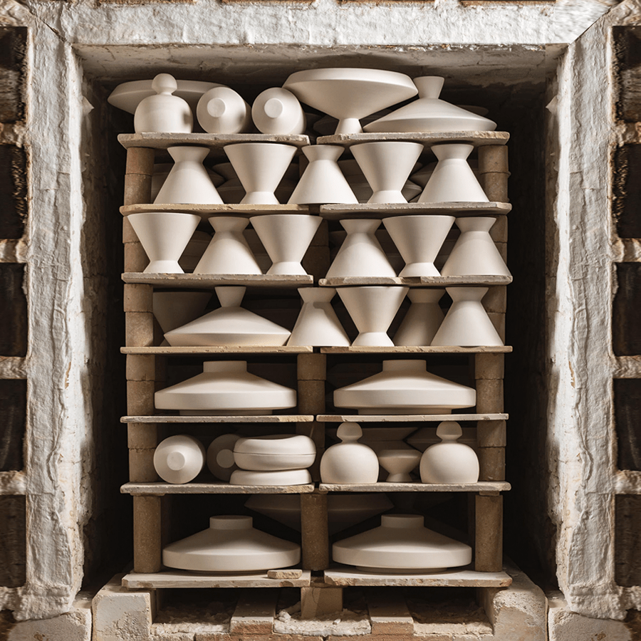 CERAMIC DOME PENDANT CUUC SMALL - DYKE & DEAN