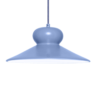 CERAMIC DOME PENDANT OVA SMALL - DYKE & DEAN