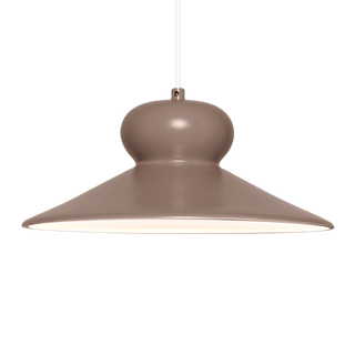CERAMIC DOME PENDANT OVA SMALL - DYKE & DEAN