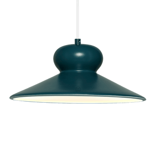 CERAMIC DOME PENDANT OVA SMALL - DYKE & DEAN