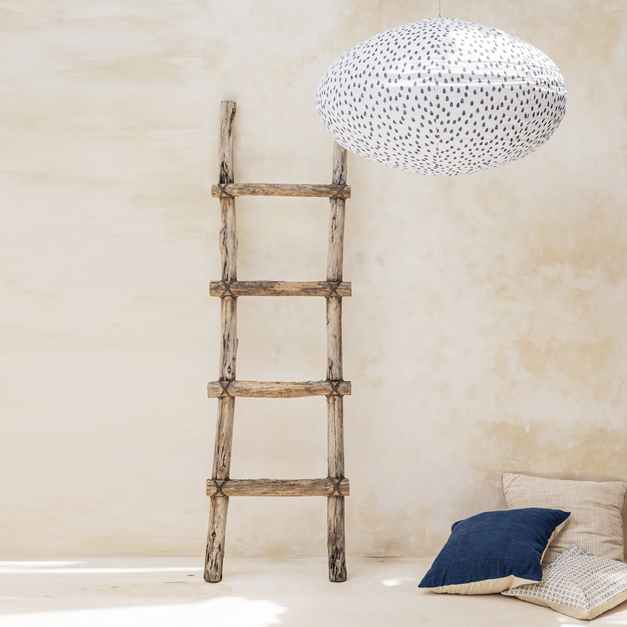 DOME LINEN LIGHT SHADE 60CM - DYKE & DEAN