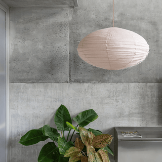 DOME LINEN LIGHT SHADE 60CM - DYKE & DEAN