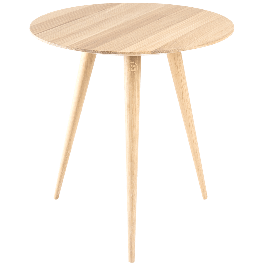 GAZZDA ROUND ARP TABLE NATURAL OAK 45CM - DYKE & DEAN