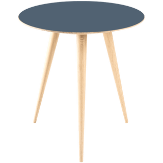 GAZZDA ROUND ARP TABLE NATURAL OAK 45CM - DYKE & DEAN