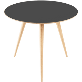 GAZZDA ROUND ARP TABLE NATURAL OAK 55CM - DYKE & DEAN