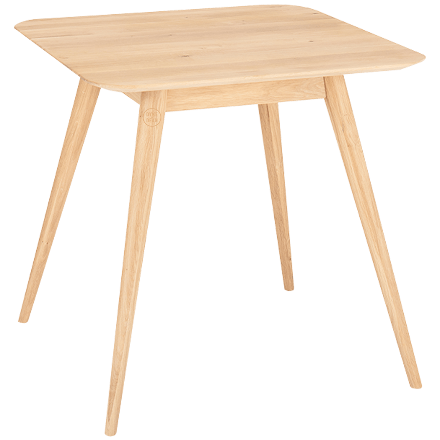 GAZZDA SQUARE STAFA TABLE NATURAL OAK 80CM - DYKE & DEAN