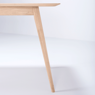 GAZZDA SQUARE STAFA TABLE NATURAL OAK 80CM - DYKE & DEAN