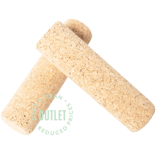 GREEN AND BLUE CORK BICYCLE HANDLE BAR GRIPS OUTLET - DYKE & DEAN