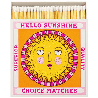 HELLO SUNSHINE LUXURY SAFETY MATCHES - DYKE & DEAN