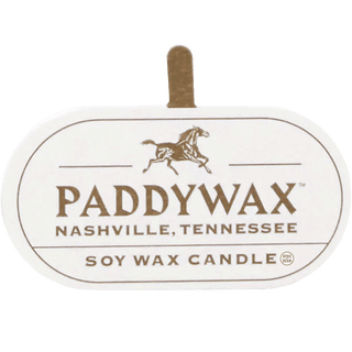 PADDYWAX VISTA LARGE DENIM BLUE GLASS CANDLE ROSEMARY & SEA SALT - DYKE & DEAN