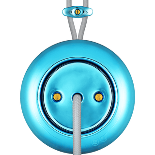 PORCELAIN KATY PATY COLONA ROUND SURFACE MOUNTED CABLE GLAND SOCKET SKY BLUE - DYKE & DEAN
