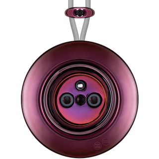 PORCELAIN KATY PATY COLONA ROUND SURFACE MOUNTED EURO SOCKET PURPLE - DYKE & DEAN