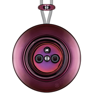 PORCELAIN KATY PATY COLONA ROUND SURFACE MOUNTED EURO SOCKET PURPLE - DYKE & DEAN