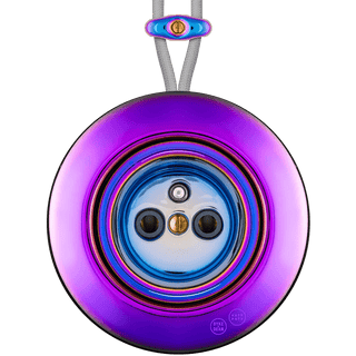PORCELAIN KATY PATY COLONA ROUND SURFACE MOUNTED EURO SOCKET VIOLEDO - DYKE & DEAN
