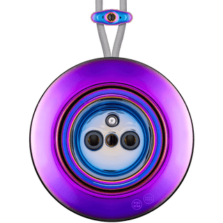 PORCELAIN KATY PATY COLONA ROUND SURFACE MOUNTED EURO SOCKET VIOLEDO - DYKE & DEAN