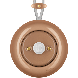 PORCELAIN KATY PATY COLONA ROUND SURFACE MOUNTED MOTION SENSOR DERMA - DYKE & DEAN