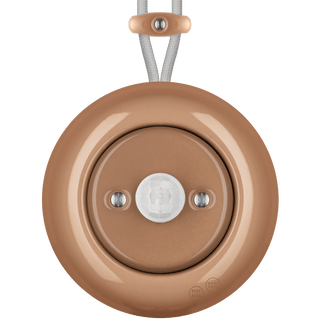 PORCELAIN KATY PATY COLONA ROUND SURFACE MOUNTED MOTION SENSOR DERMA - DYKE & DEAN