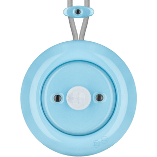 PORCELAIN KATY PATY COLONA ROUND SURFACE MOUNTED MOTION SENSOR PASTEL BLUE - DYKE & DEAN