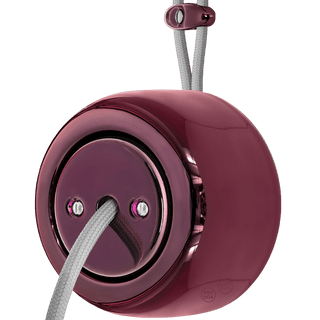PORCELAIN ROUND SURFACE MOUNTED CABLE GLAND SOCKET PURPLE - DYKE & DEAN