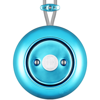 PORCELAIN ROUND SURFACE MOUNTED MOTION SENSOR SKY BLUE - DYKE & DEAN