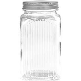 SCREW TOP STORAGE JAR - DYKE & DEAN