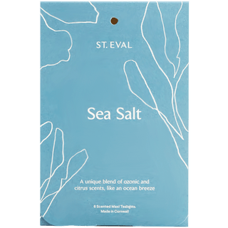 SEA SALT MAXI LAMORNA TEALIGHT CANDLES - DYKE & DEAN