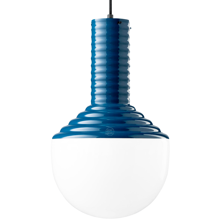 SELARÒN RIBBED CERAMIC PENDANT LAMP - DYKE & DEAN