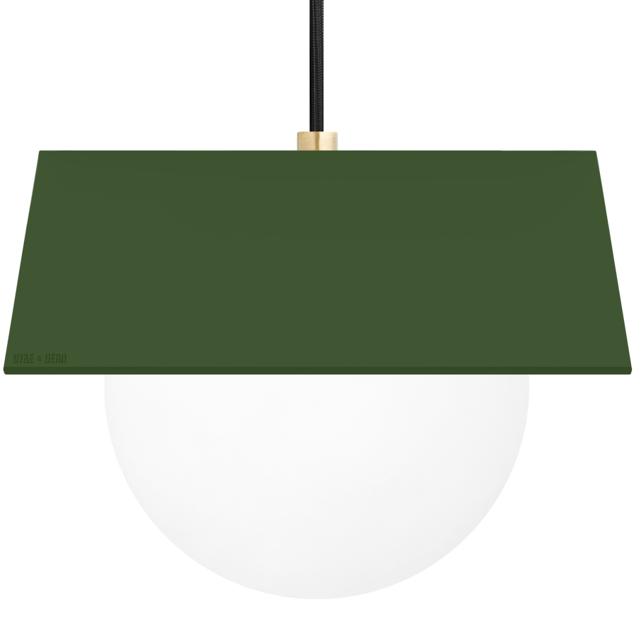 SHADED GLOBE PENDANT LIGHTS - DYKE & DEAN