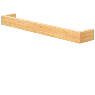 SLIMLINE HAND TOWEL RAIL LONG BAMBOO - DYKE & DEAN