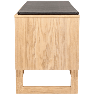 SLUSSEN HALLWAY STORAGE BENCH OAK - DYKE & DEAN