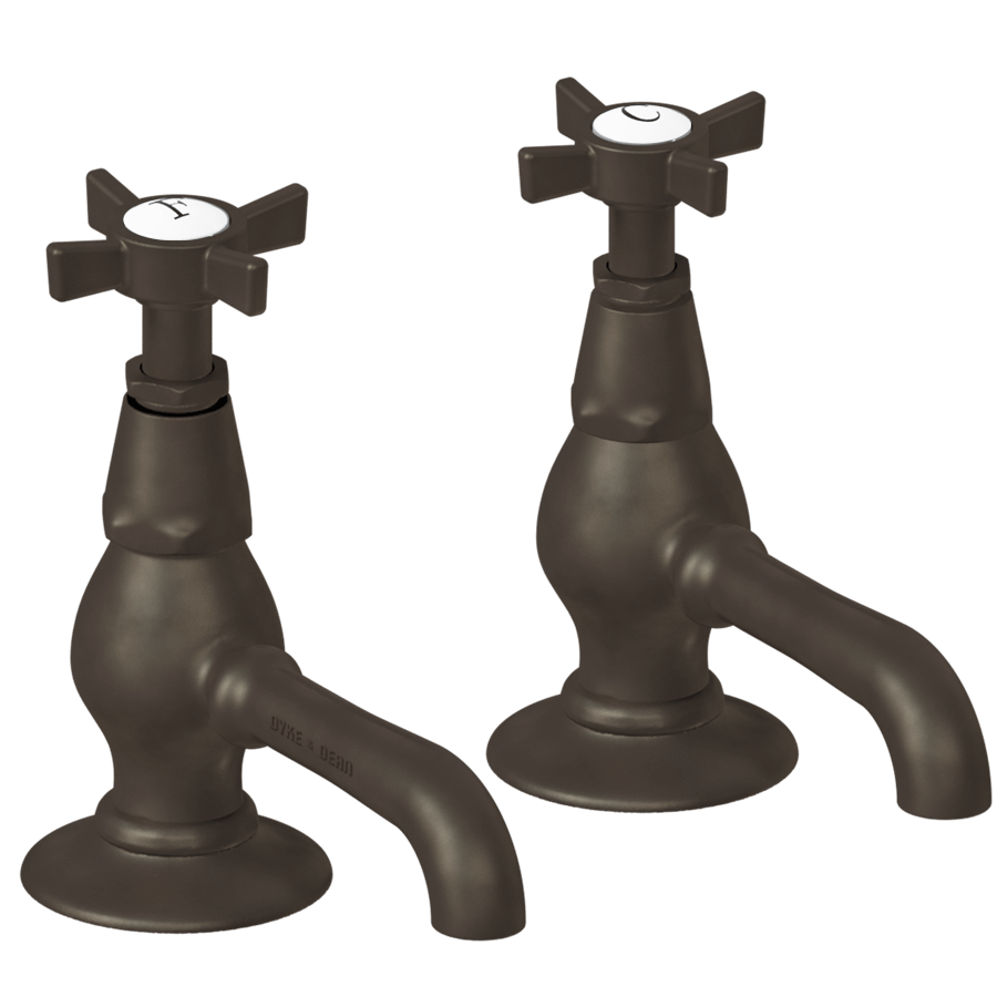 SURFACE MOUNTED TWIN CROSS TAPS - DYKE & DEAN