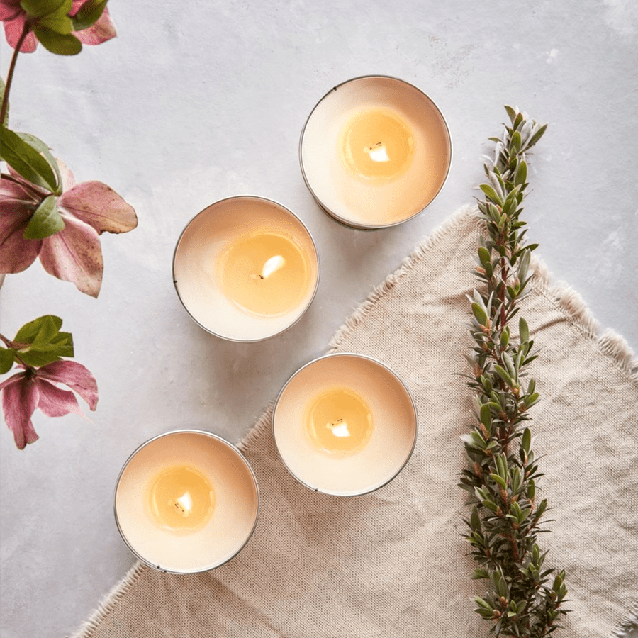 THYME & MINT TEALIGHT CANDLES - DYKE & DEAN