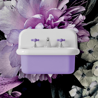 TRUE LITE CERAMIC MOUNTED SMALL SINK WHITE - DYKE & DEAN