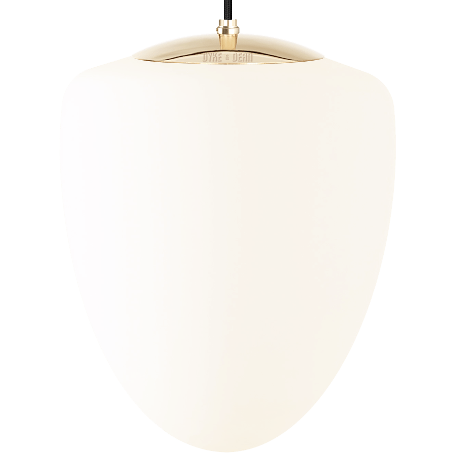 ACORN PENDANT BRASS 350mm - DYKE & DEAN