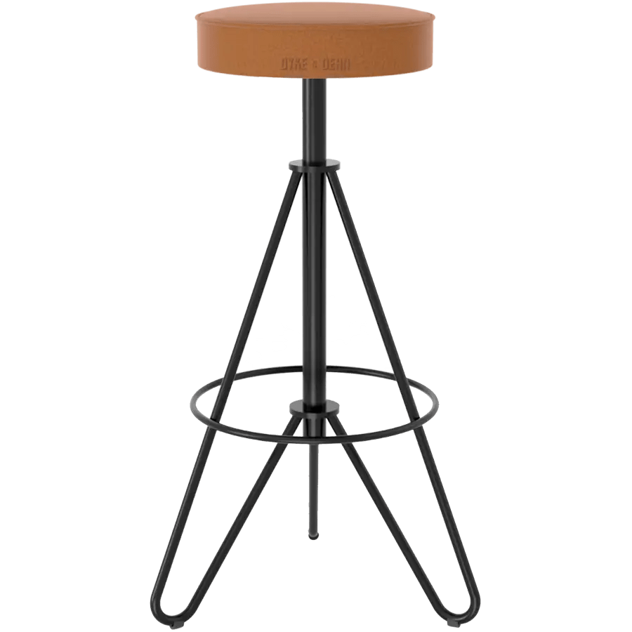 ADICO 274 HIGH STOOL ADJUSTABLE PADDED - DYKE & DEAN