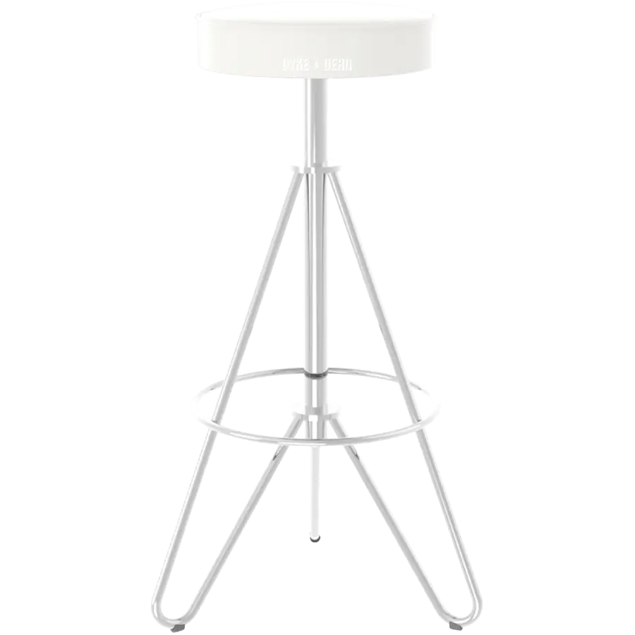 ADICO 274 HIGH STOOL ADJUSTABLE PADDED - DYKE & DEAN