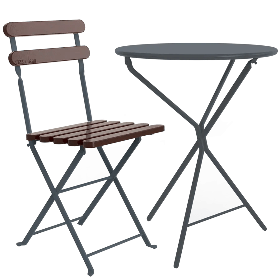 ADICO 403 FOLDING CHAIR MAHOGANY - DYKE & DEAN