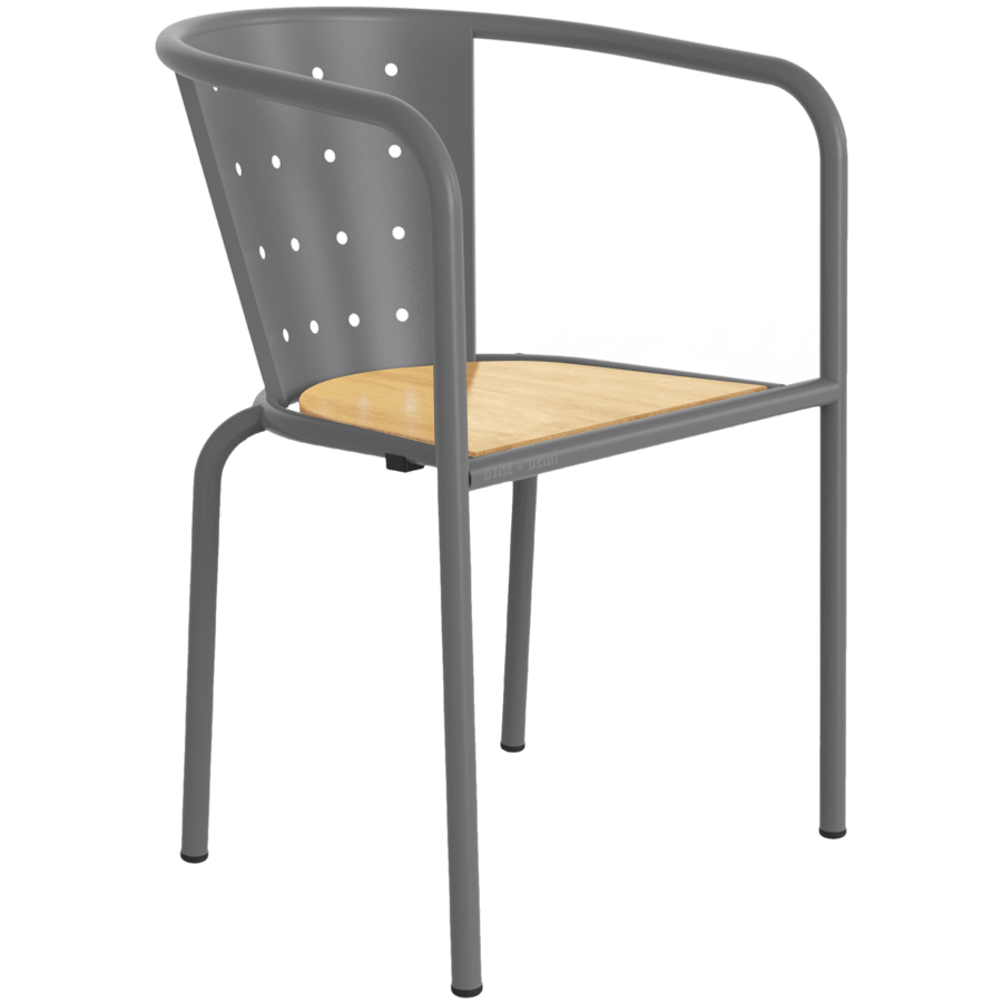 ADICO 508 STACKING CHAIR WOOD - DYKE & DEAN