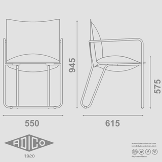 ADICO FIKA LOUNGE CHAIR - DYKE & DEAN