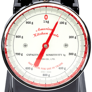 AMERICAN KITCHEN SCALE BLACK - DYKE & DEAN