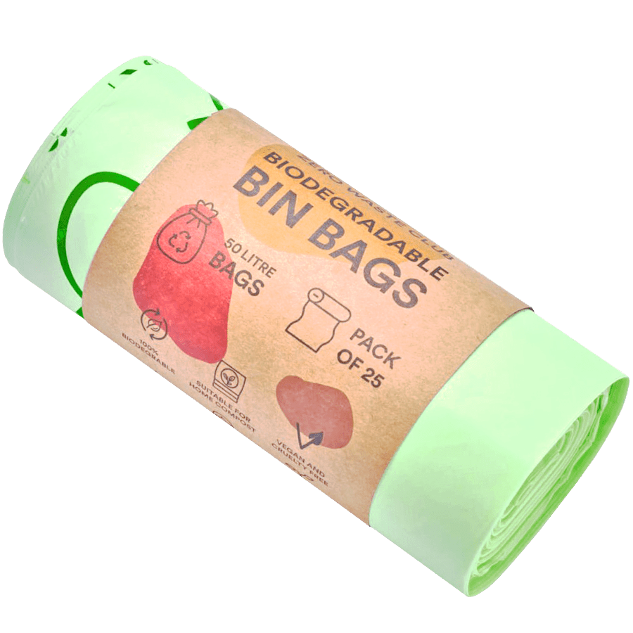 BIODEGRADABLE BIN BAGS 50L - DYKE & DEAN