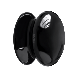 BLACK PORCELAIN DOOR KNOBS - BATHROOM - DYKE & DEAN  - Homewares | Lighting | Modern Home Furnishings