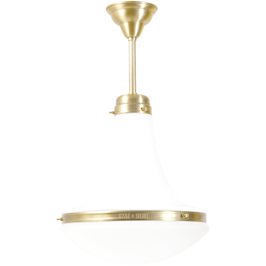 BOLICH ROD PENDANT PFORZHEIM BRASS - DYKE & DEAN