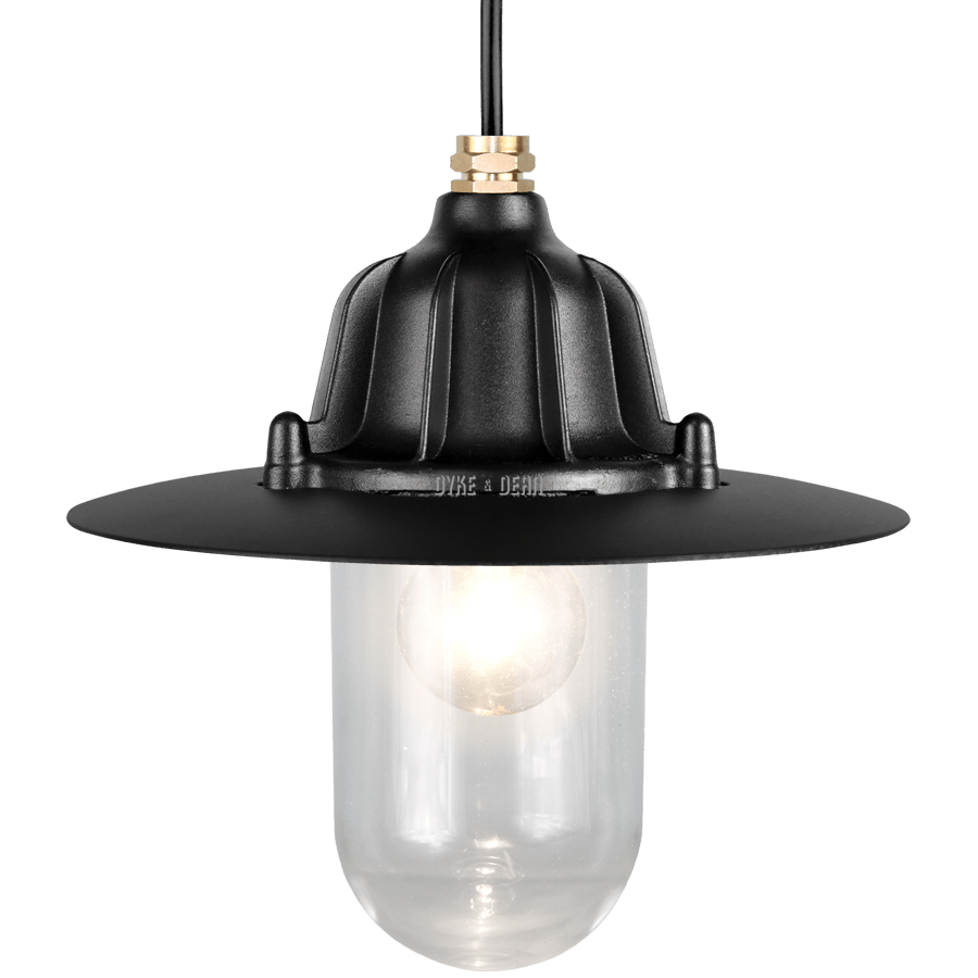 CAST SHADE LANTERN BLACK PENDANT - DYKE & DEAN