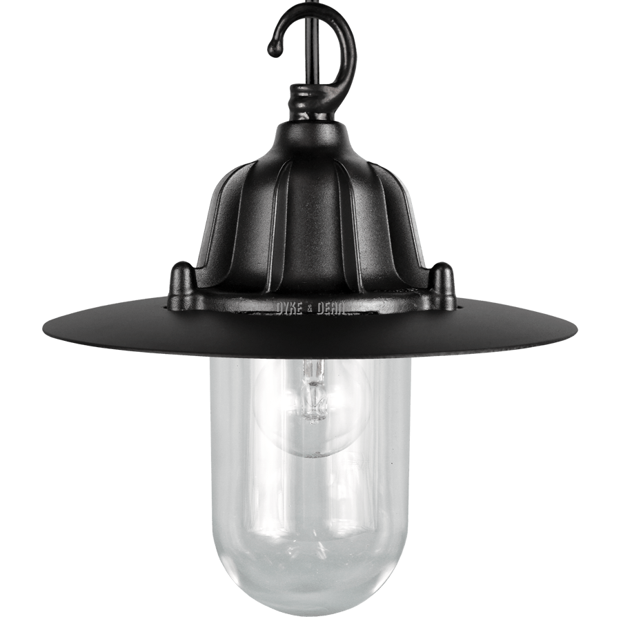 CAST SHADE LANTERN BLACK PENDANT - DYKE & DEAN