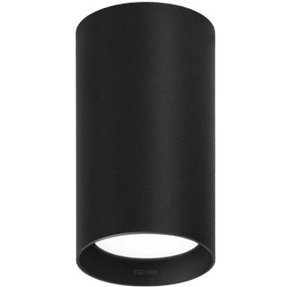 CEILING CYLINDER SPOT LAMP BLACK - DYKE & DEAN