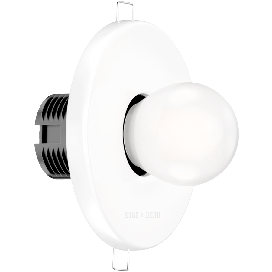 CERAMIC CEILING E27 RECESSED LIGHT - DYKE & DEAN