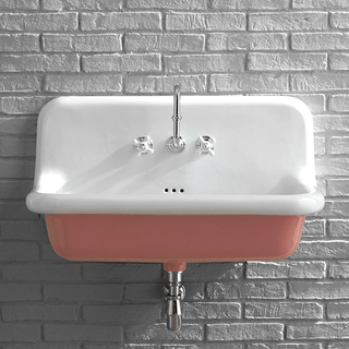 CERAMIC MOUNTED LARGE SINK WHITE - DYKE & DEAN