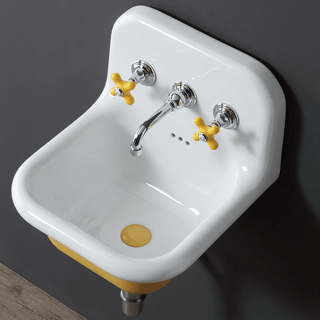 CERAMIC MOUNTED SMALL SINK - DYKE & DEAN